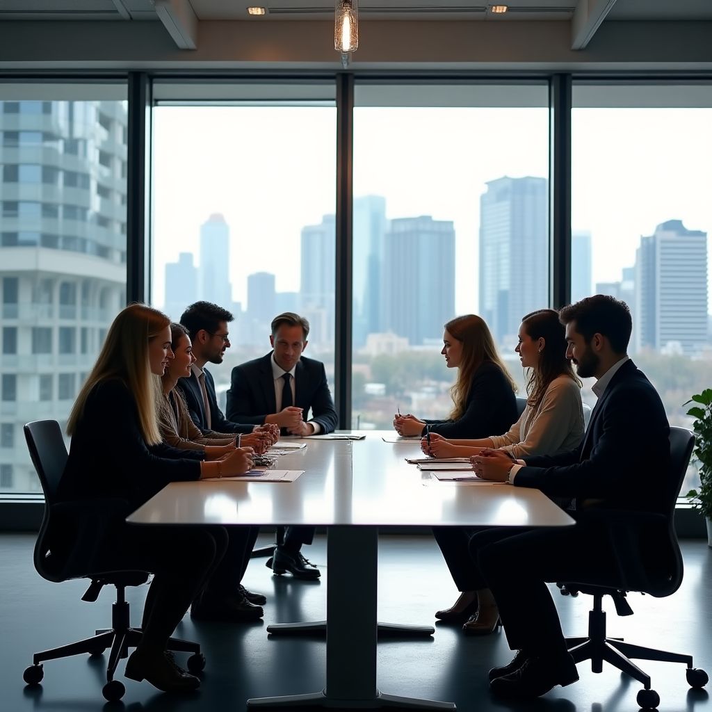 MarketWise Consulting team in modern office